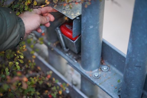 Geocachingeko cache bat, Gasteizko autobus geltokian Geocachingeko cache bat, Gasteizko autobus geltokian
