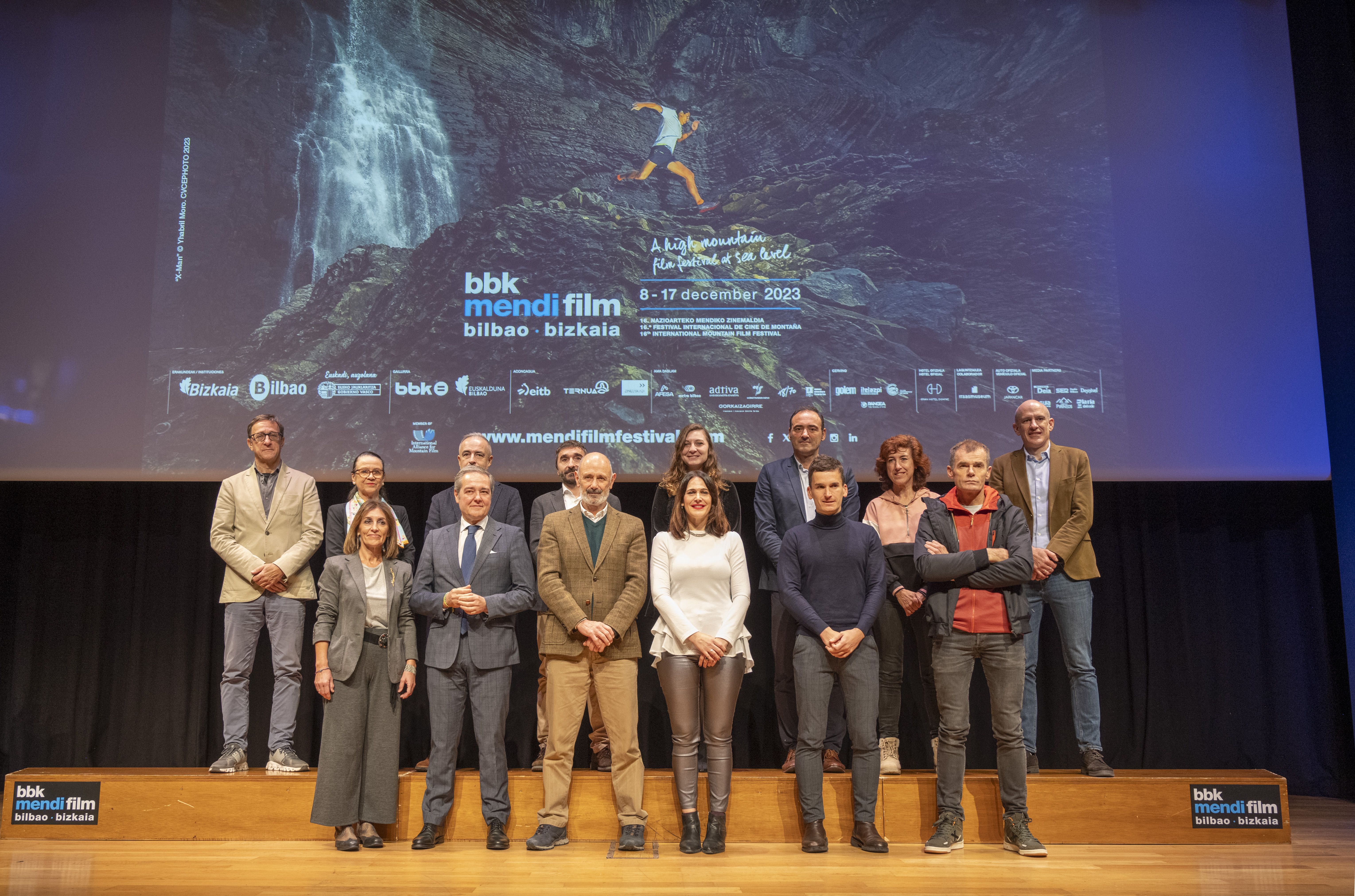 BBK Mendi Film Bilbao Bizkaia jaialdiaren aurkezpena BBK Mendi Film Bilbao Bizkaia jaialdiaren aurkezpena