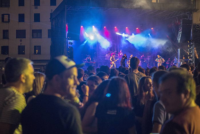 Gau giroa Flamenka gunean, iazko Donostiako Aste Nagusian. GORKA RUBIO, FOKU