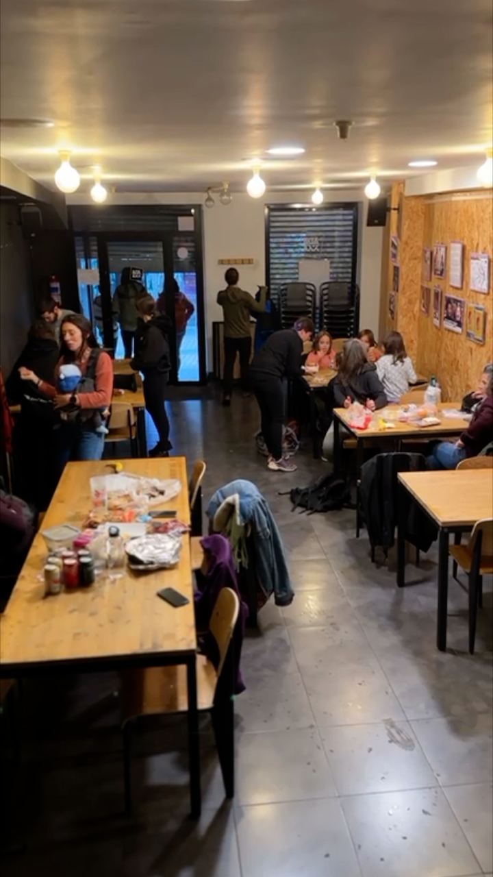 Greba Feminista Orokorra, zaintza guneak, bilbo