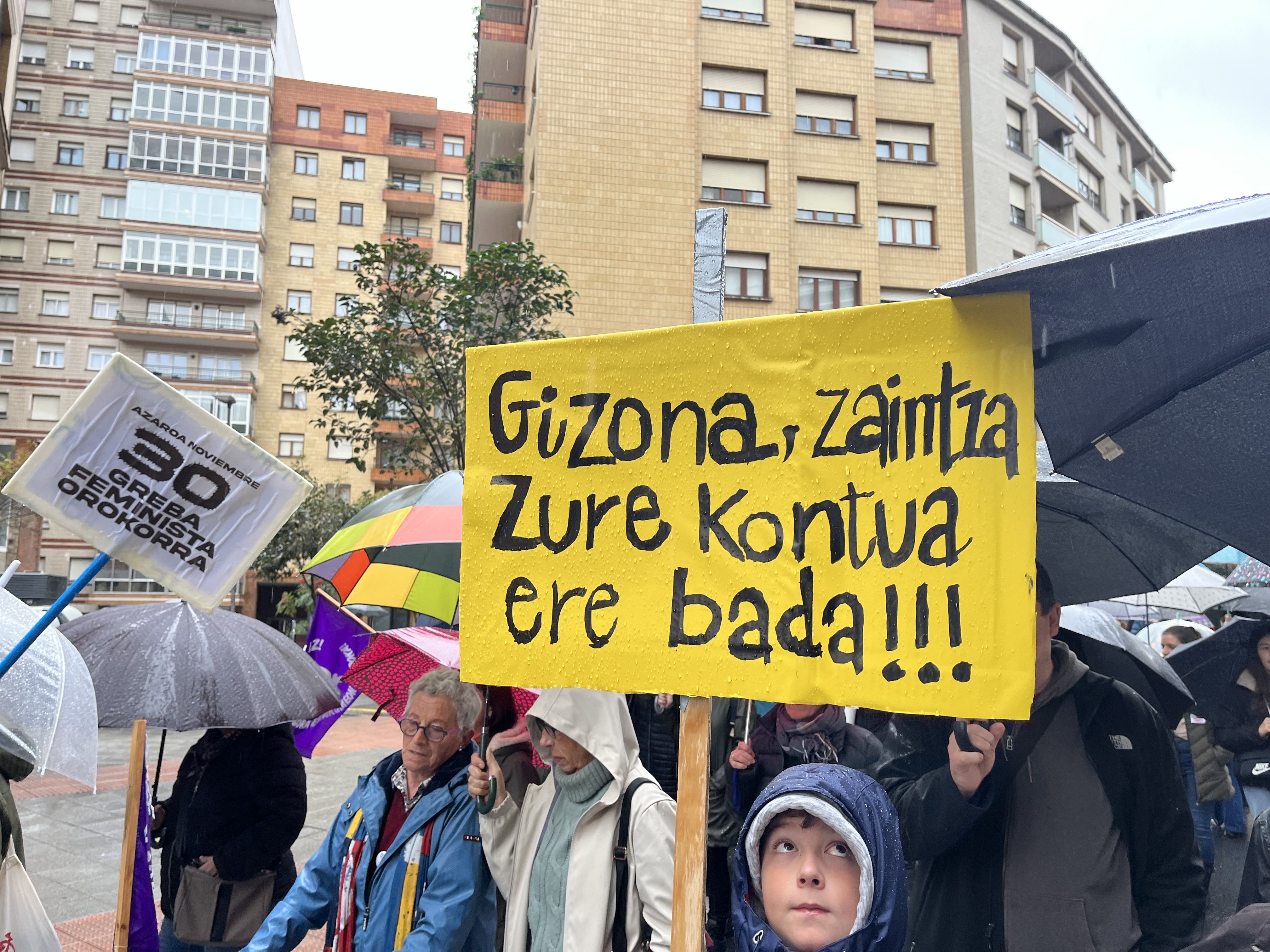 Gizonentzako mezua, Basaurin. BERRIA