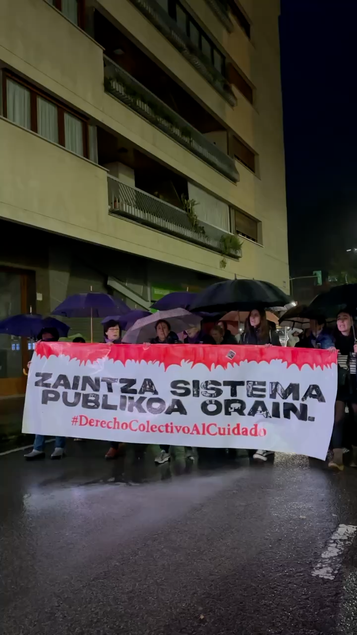 Greba Feminista Orokorra manifestazioa 