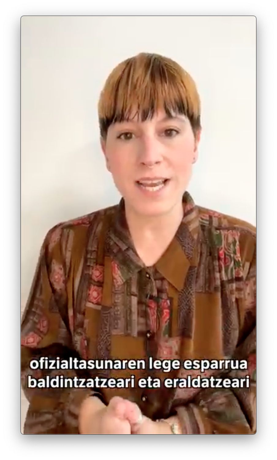 Euskararen Aurkako Oldarraldia: manifestazioa