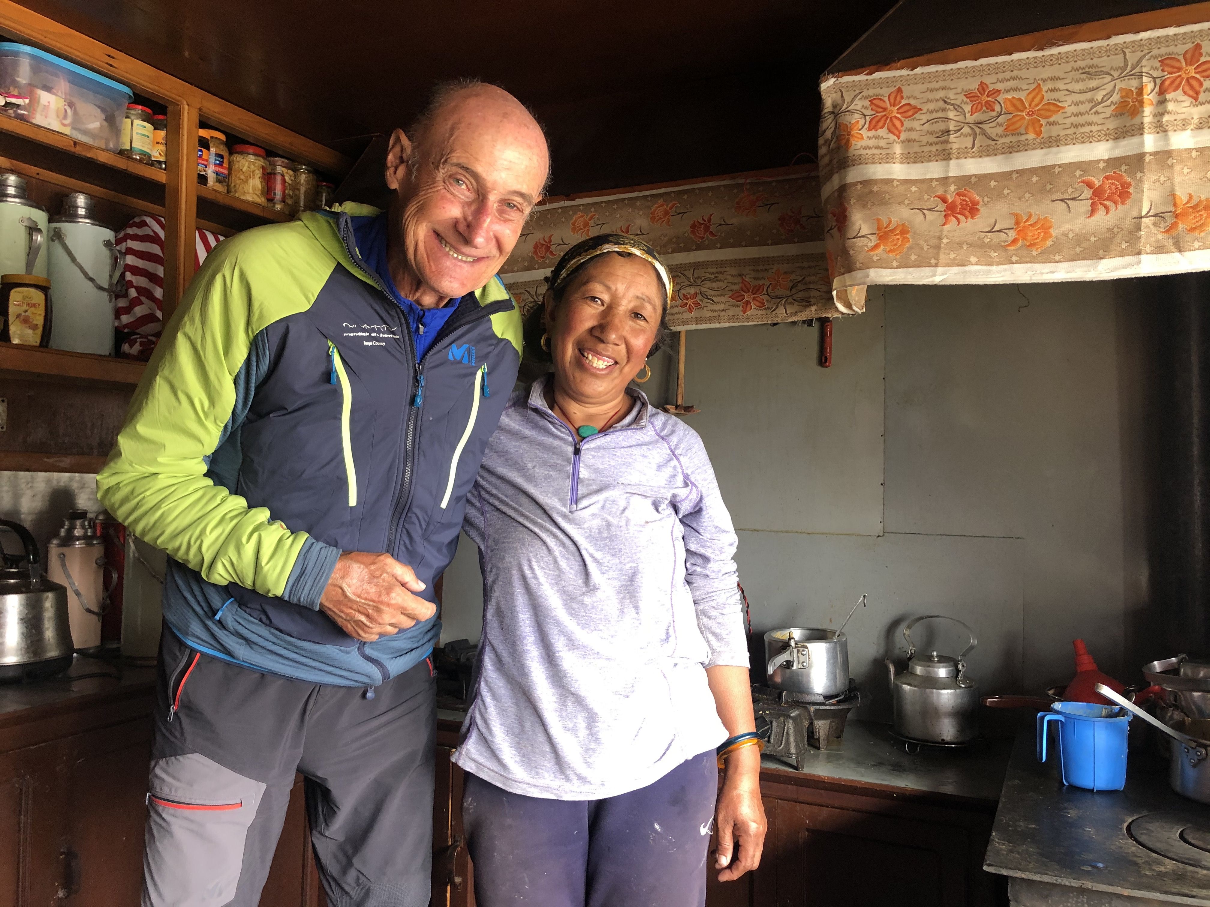 Felipe Uriarte eta Sonam Diki sherpa