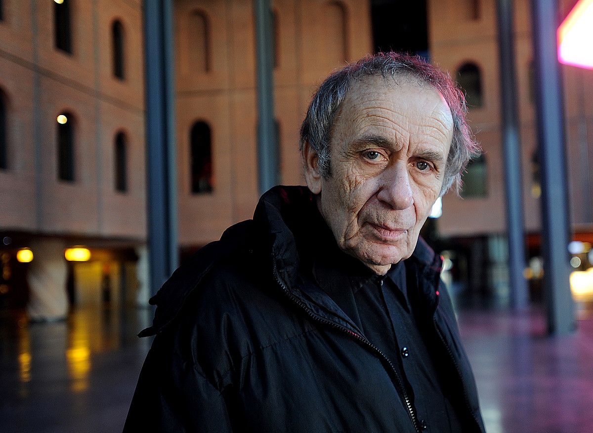 Vito Acconci artista, 2014an Bilbora egindako bisitan. MARISOL RAMIREZ/ ARP. Vito Acconci artista, 2014an Bilbora egindako bisitan. MARISOL RAMIREZ/ ARP.