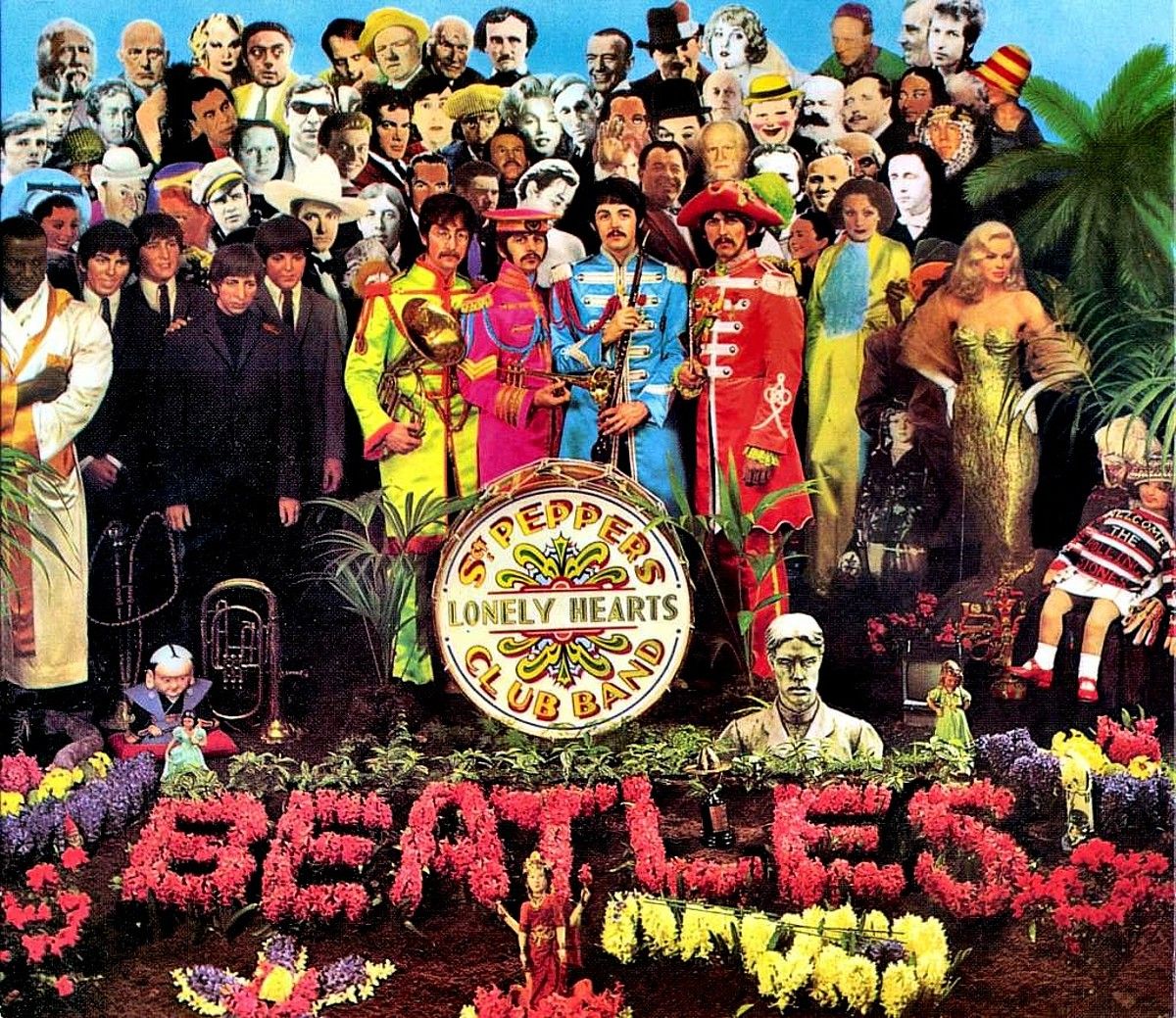 The Beatlesen Sgt. Pepper's Lonely Hearts Club Band diskoaren azalak zeresan ugari eman zuen. BERRIA.