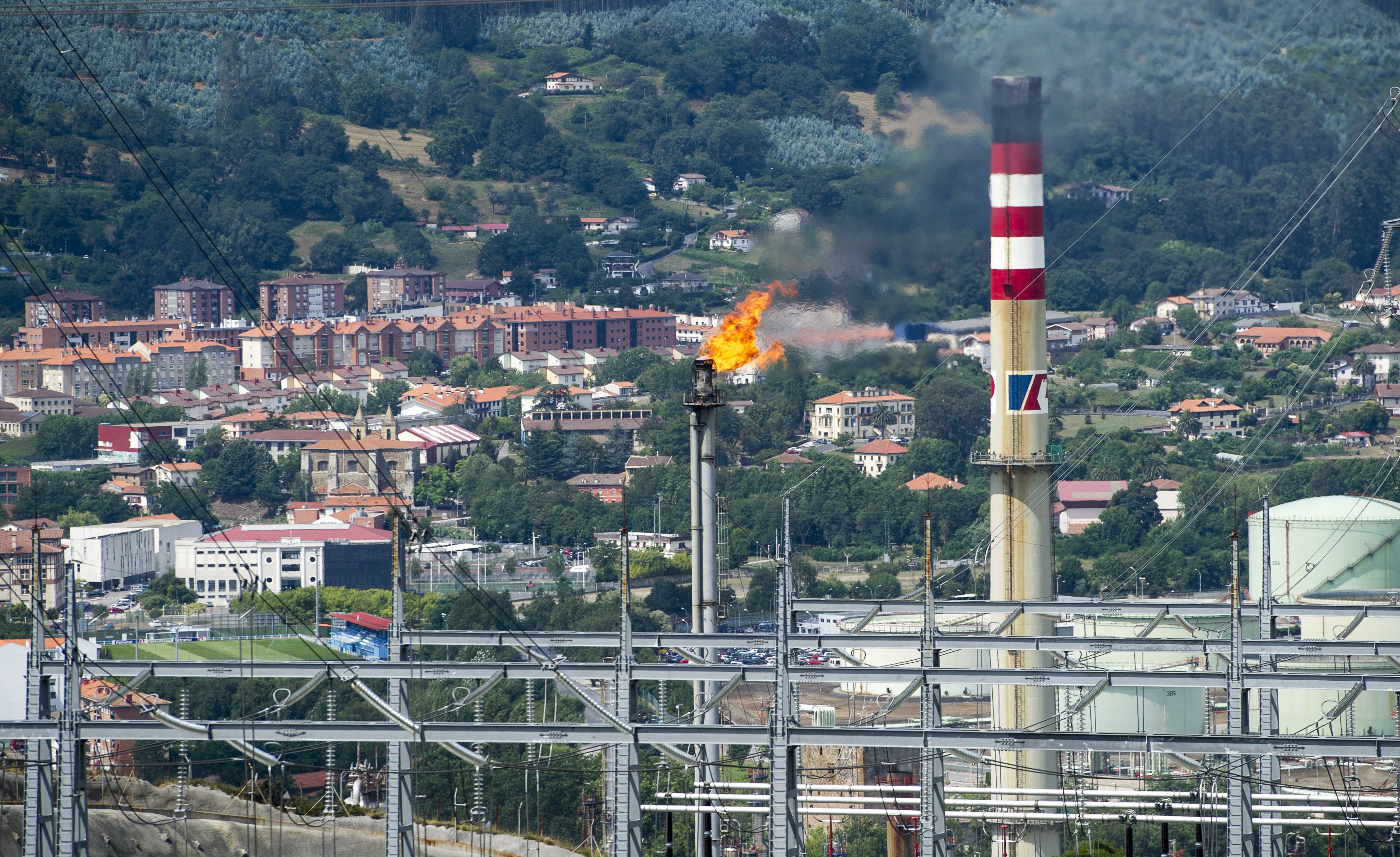 Petronorren Muskizko (Bizkaia) planta. MARISOL RAMIREZ / FOKU