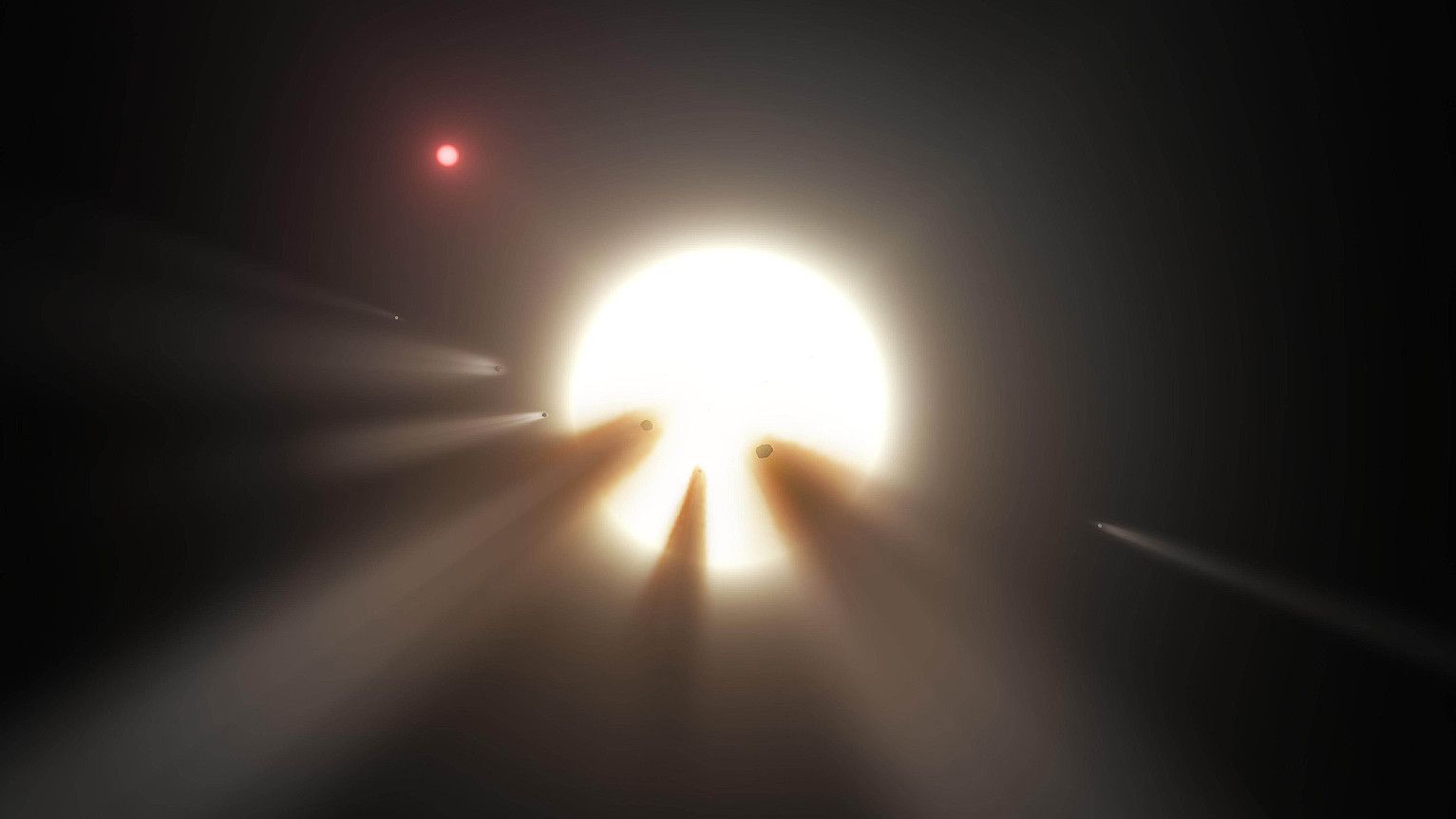 KIC 8462852 izarra, NASAk sortutako irudi baten arabera. NASA.