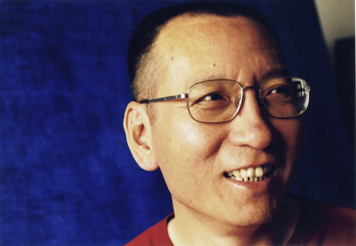 Liu Xiaobo ekintzaile txinatarra, artxiboko argazki batean. LIU XIA / EFE.