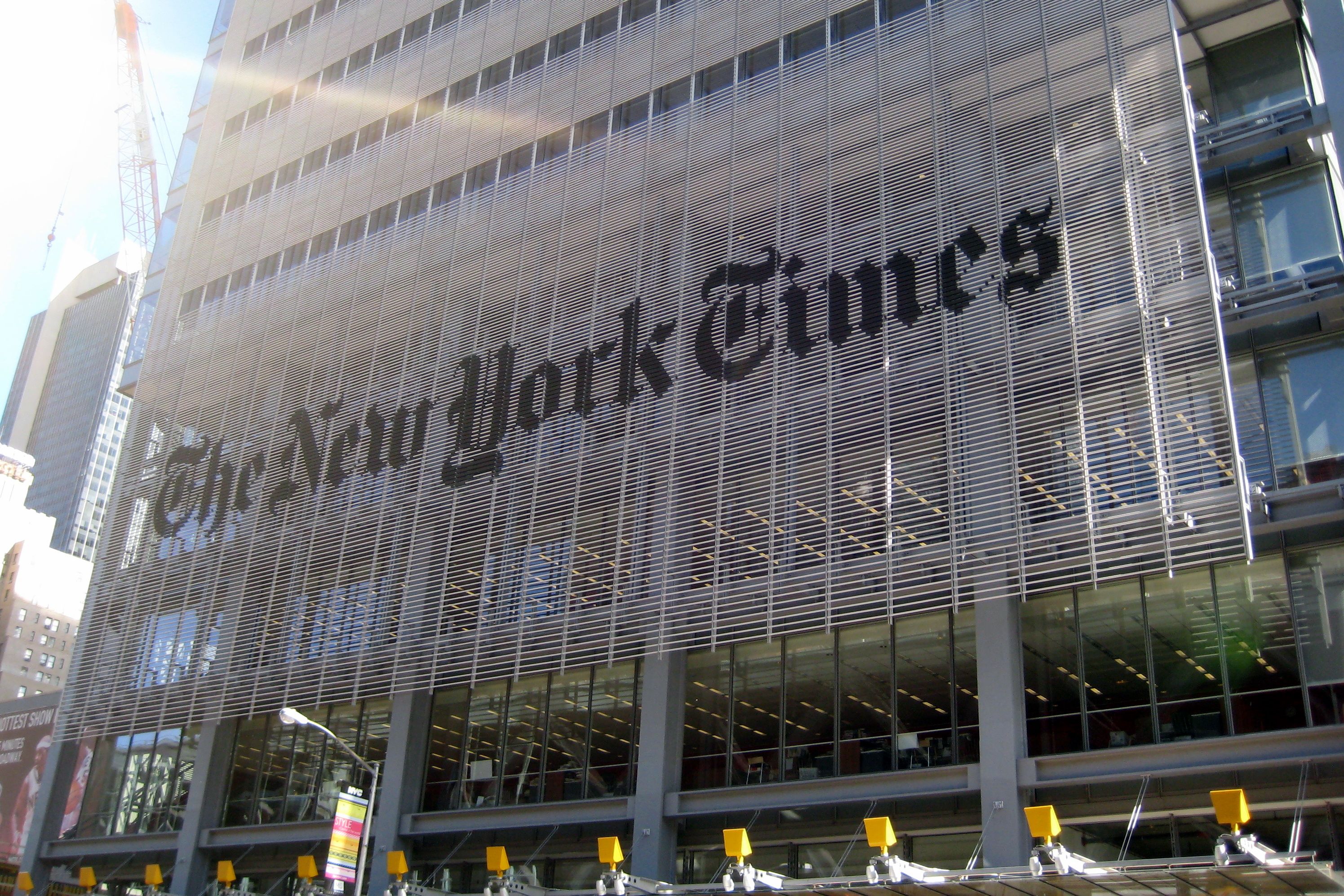 'The New York Times' egunkariaren egoitza