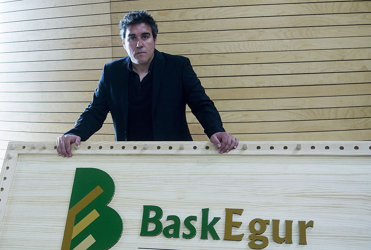Federico Saiz Baskegurreko presidentea, atzo. LUIS JAUREGIALTZO / ARGAZKI PRESS.