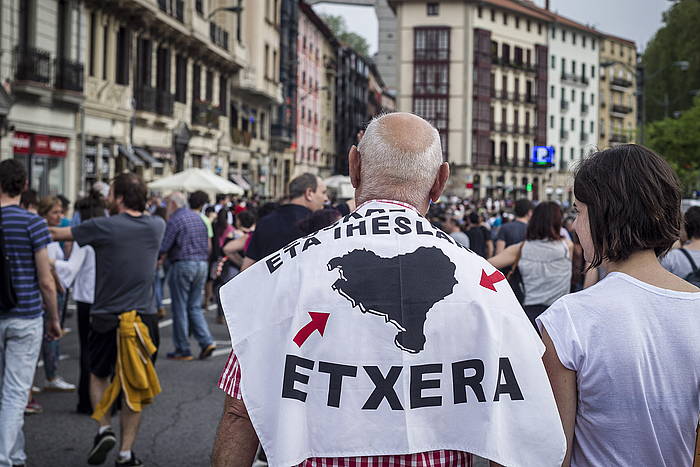 Apirilean manifestazio bat egin zuten Bilbon. ARITZ LOIOLA, FOKU