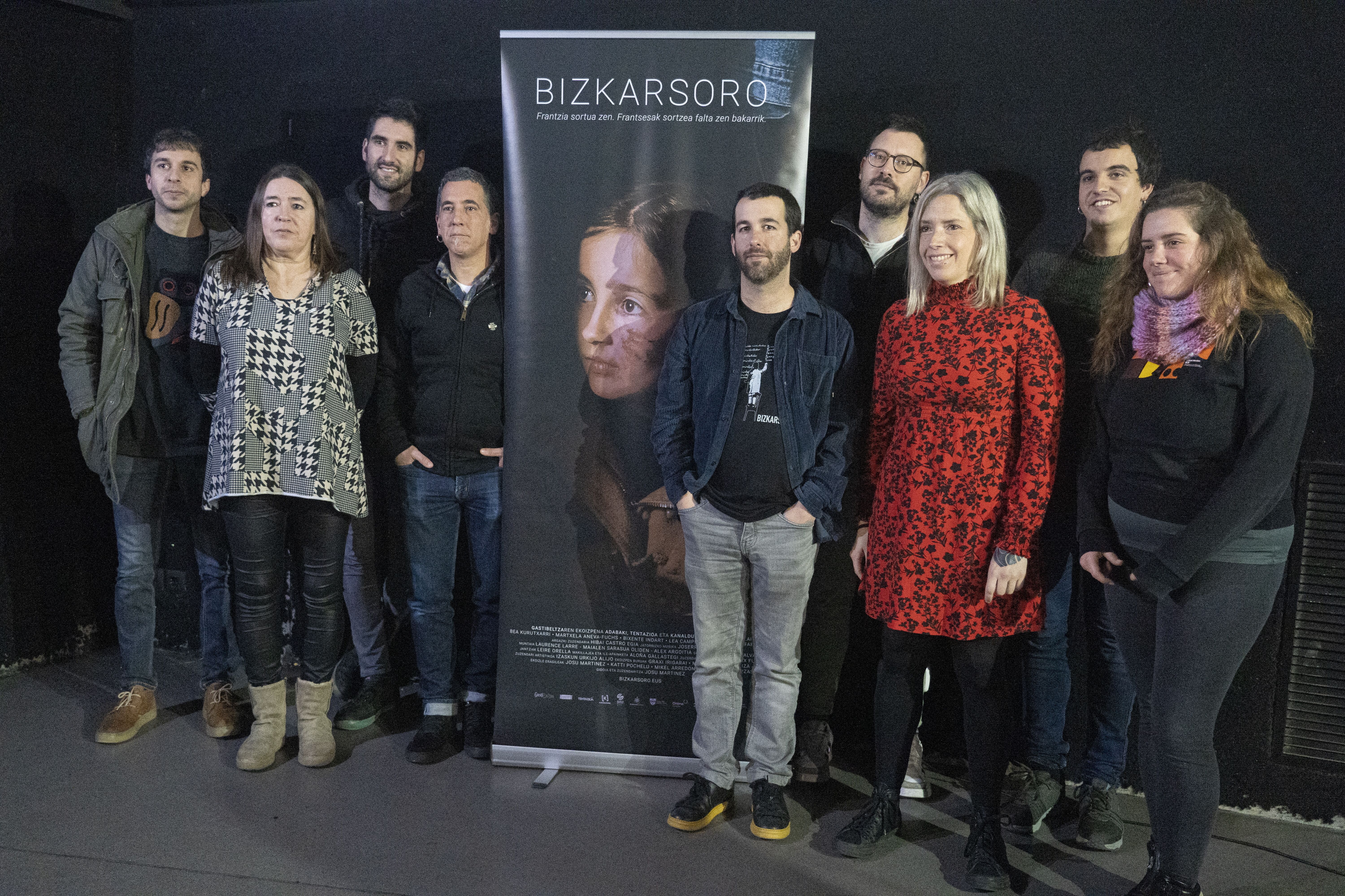 Durango. "Bizkarsoro" filmaren aurkezpena