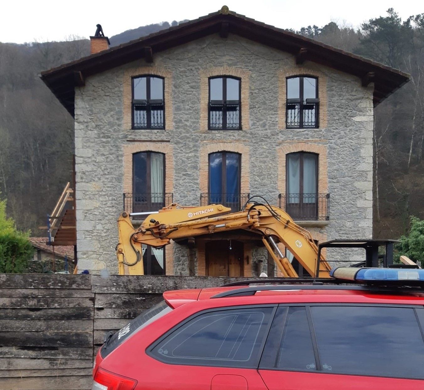 Lan istripua gertatu da Arriben
