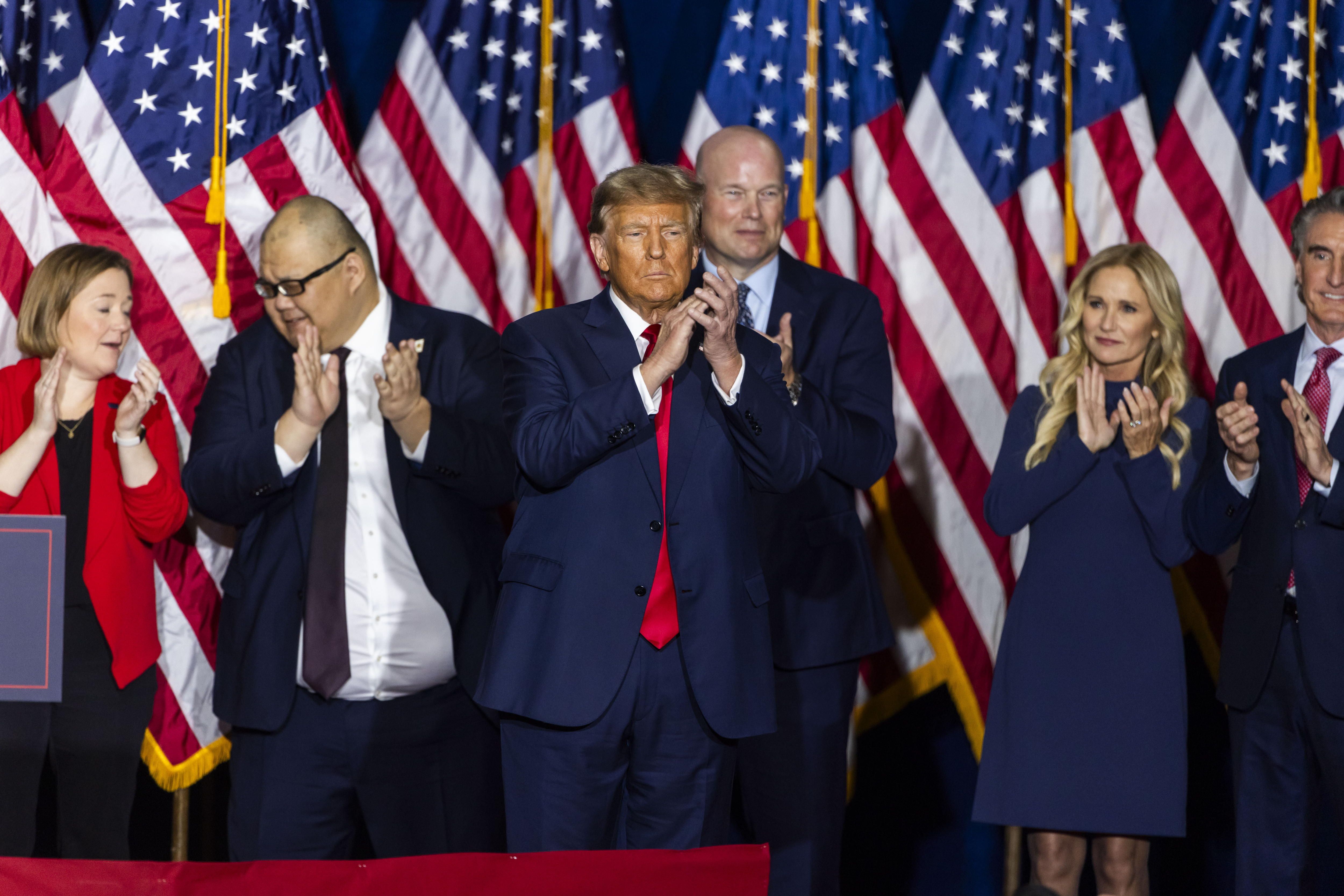 (ID_13501971) USA ELECTIONS TRUMP IOWA