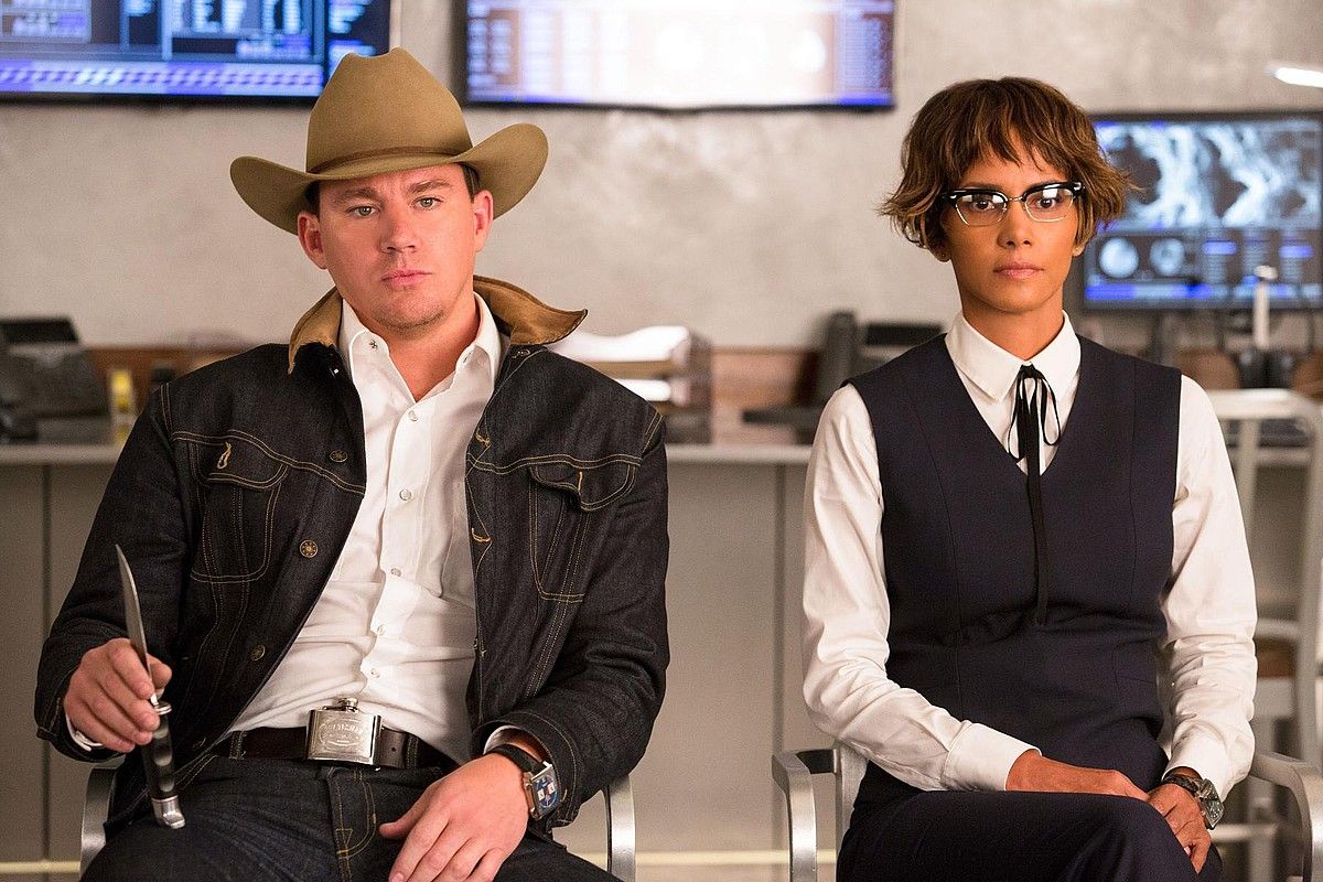 Channing Tatum eta Halle Berry aktoreak, filmeko eszena batean. BERRIA. Channing Tatum eta Halle Berry aktoreak, filmeko eszena batean. BERRIA.