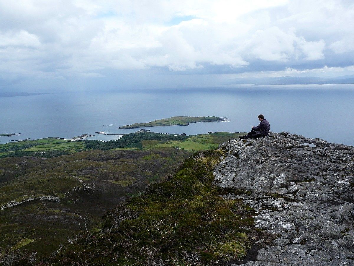 An Sgurr gailurra, Eigge uhartean IMANOL AZKUE.