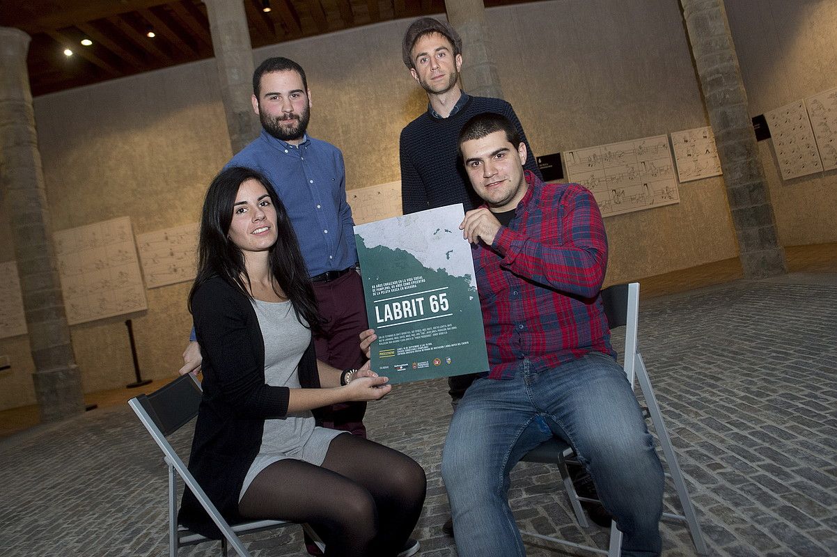 Iñaki Urbina, Sergio Elia, Lucia Arrieta eta Iñaki Navarro. IÑIGO URIZ /ARGAZKI PRESS. Iñaki Urbina, Sergio Elia, Lucia Arrieta eta Iñaki Navarro. IÑIGO URIZ /ARGAZKI PRESS.