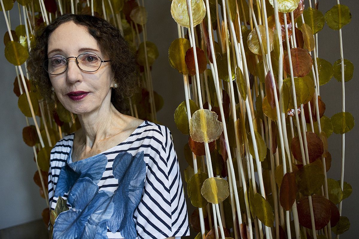 Joyce Carol Oates idazle estatubatuarrak jasoko du aurten Ja jaialdiaren saria. ORIOL CLAVERA.