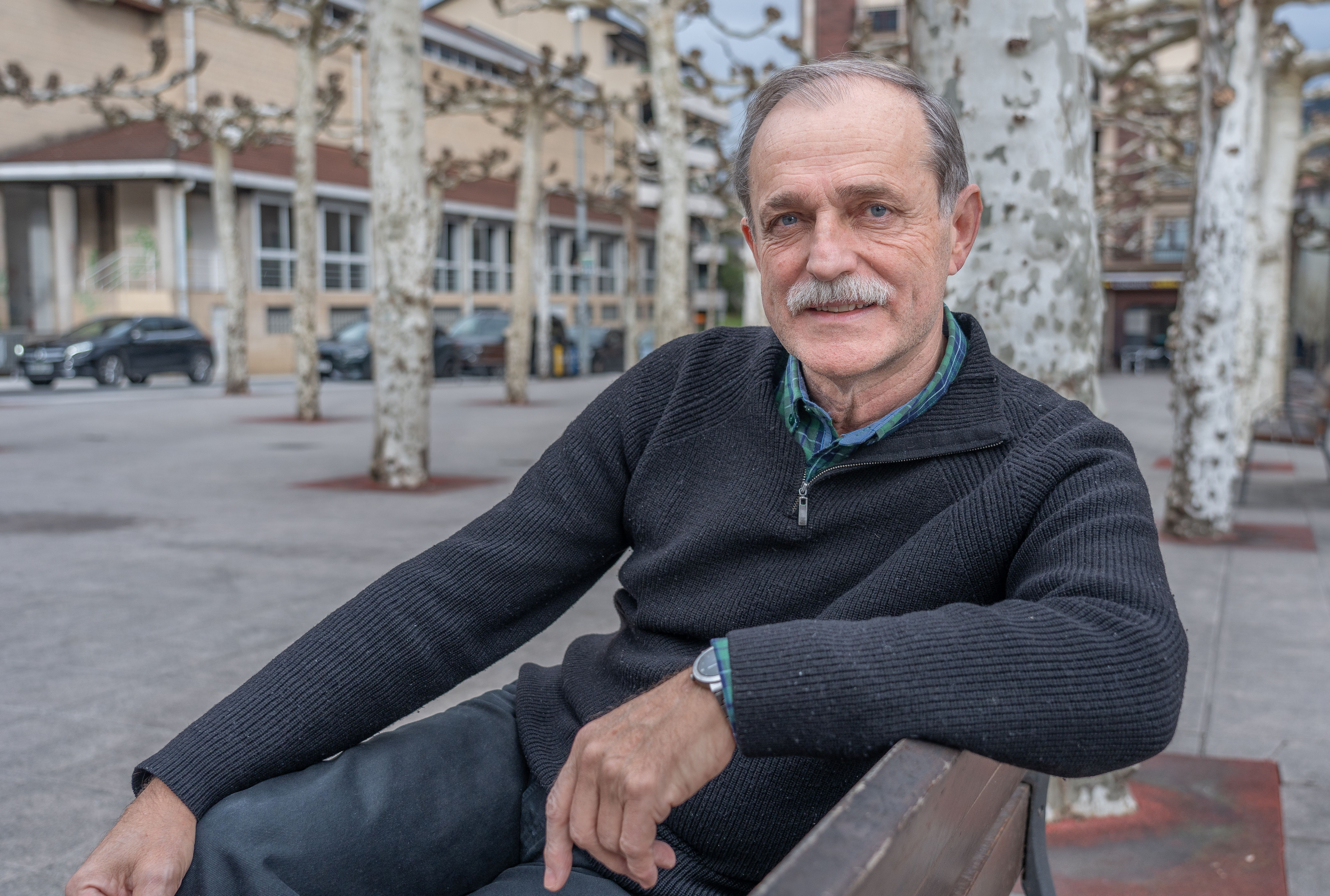 (ID_13511452) (Andoni Canellada/@FOKU) 2024-01-18, Ordizia. Jon Garcia ASVIAMIE amiantoaren biktimen elkarteko bozeramailea