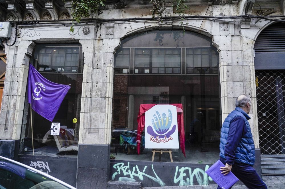 Koloretxek iaz zuen lokala, Bilboko San Frantzisko auzoan, 2024ko urtarrilean. MARISOL RAMIREZ / FOKU Koloretxek iaz zuen lokala, Bilboko San Frantzisko auzoan, 2024ko urtarrilean. MARISOL RAMIREZ / FOKU