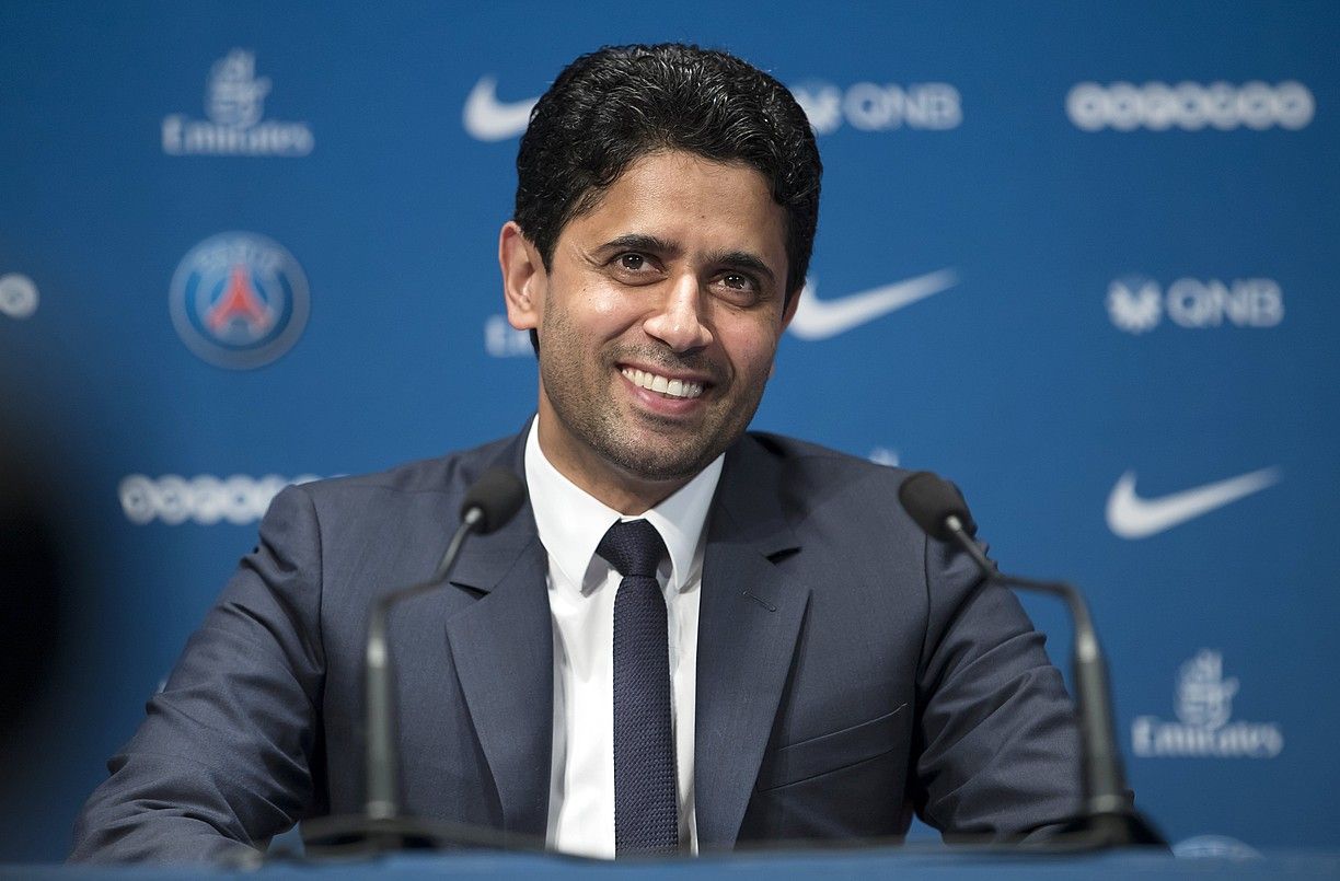 Nasser Al-Khelaifi. IAN LANGSDON / EFE.