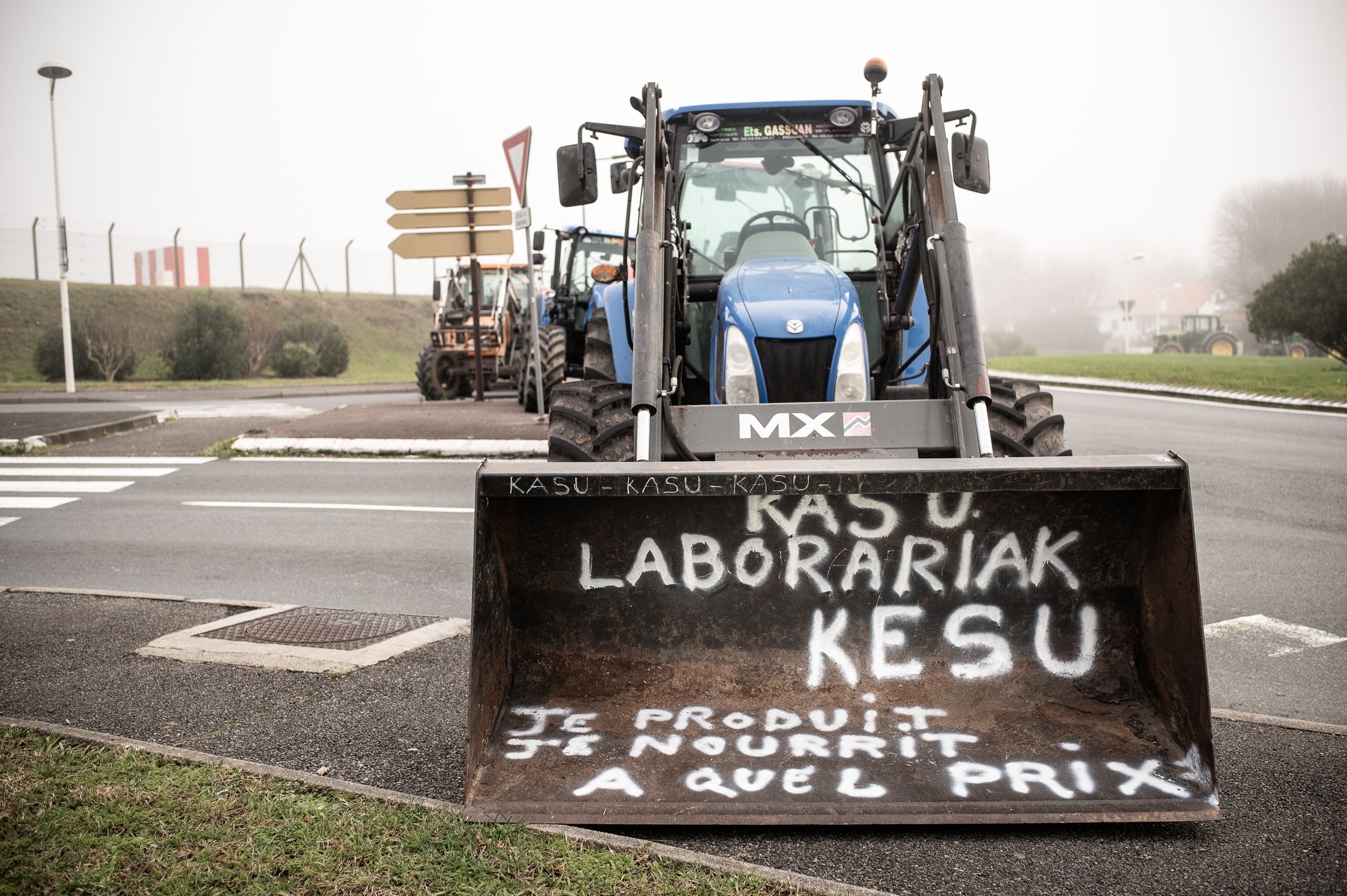 Laborarien protesta