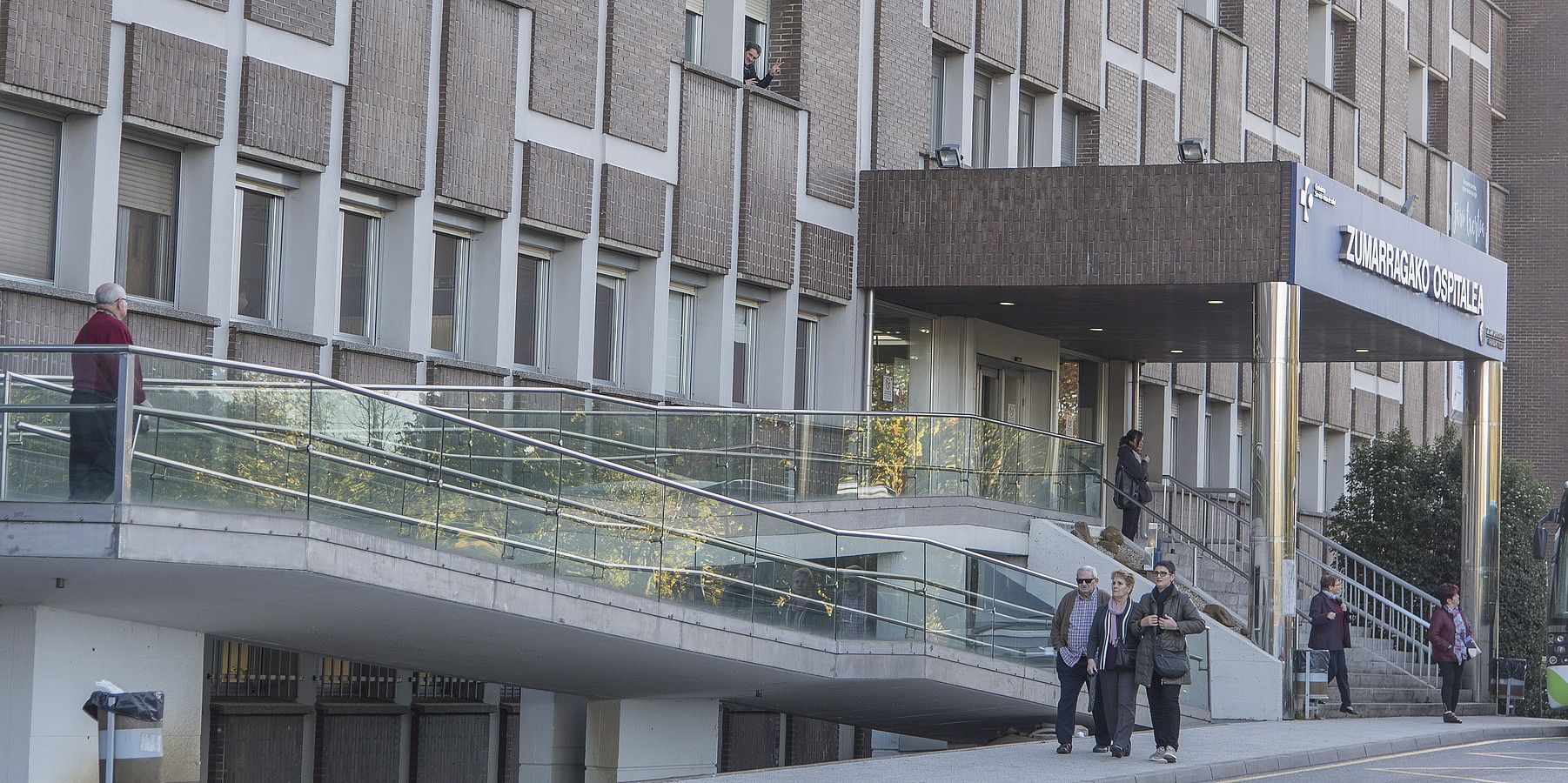 Zumarragako ospitalea ezinduentzako egoki prestatuta dago. ANDONI CANELLADA / ARGAZKI PRESS.