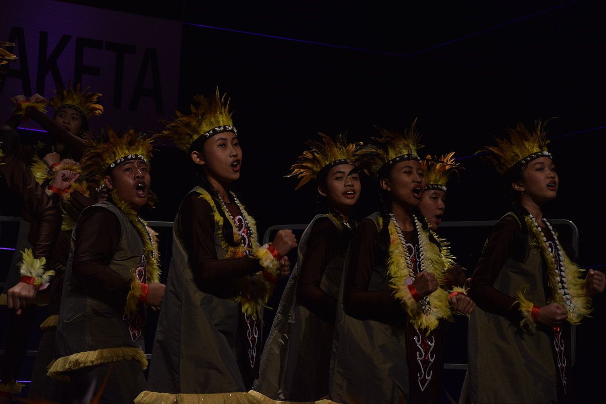 Indonesiako Resonanz Children's Choir. REBEKA CALVO.