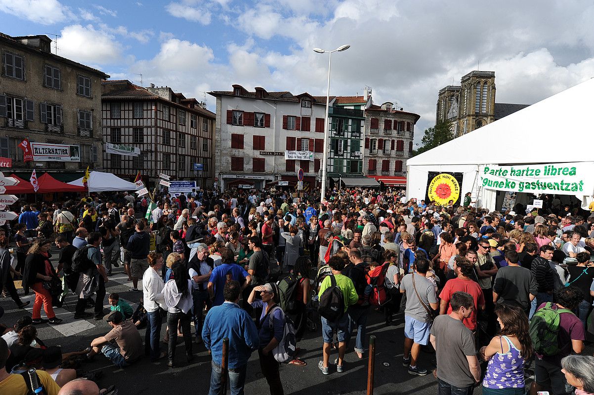 2013an egindako Alternatiba, Baionan. GAIZKA IROZ.