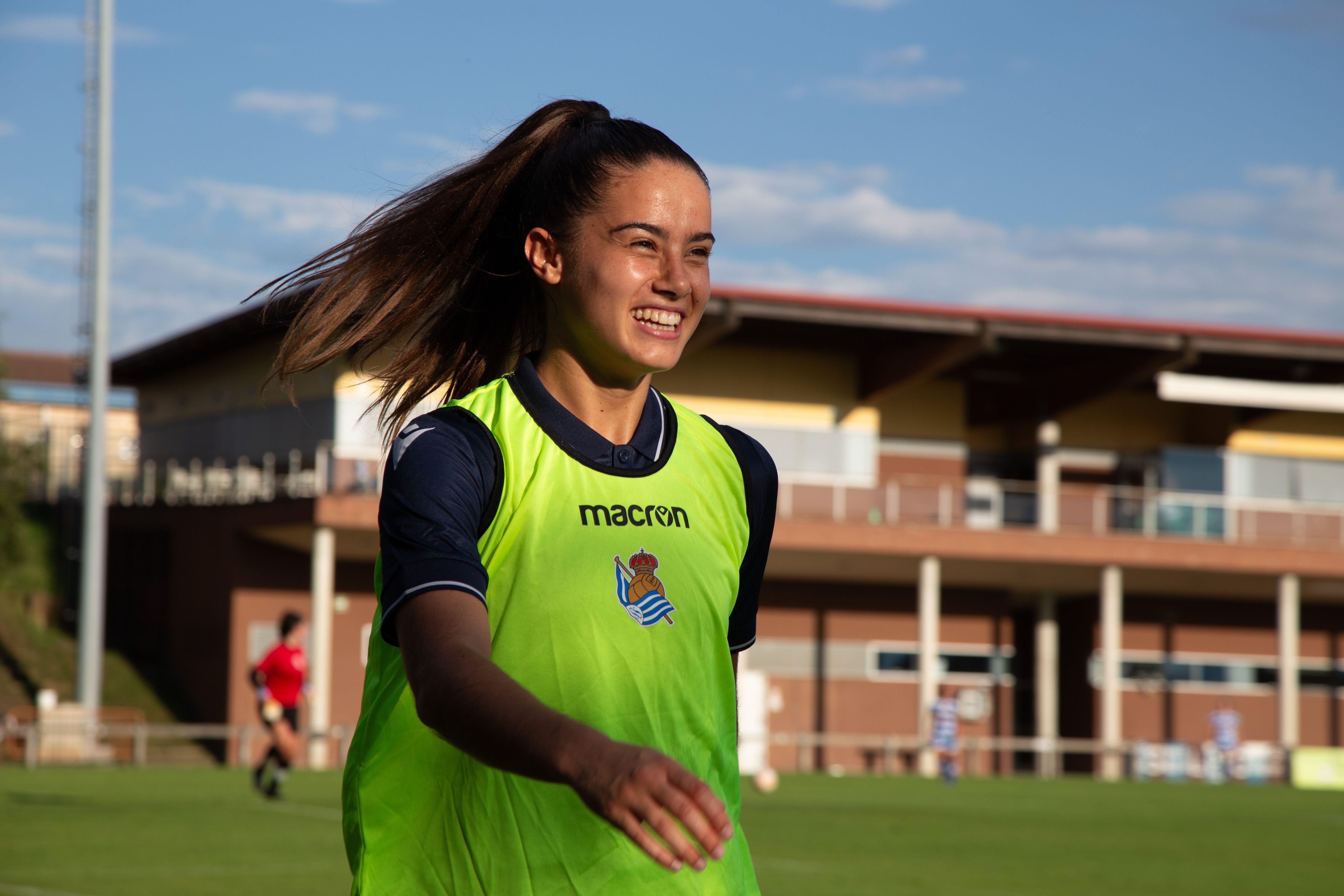 (ID_17071506452205) Nahia Aparicio Realeko jokalaria.