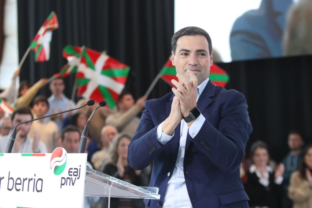 Imanol Pradales EAJko lehendakarigai. OSKAR MATXIN EDESA / FOKU Imanol Pradales EAJko lehendakarigai. OSKAR MATXIN EDESA / FOKU