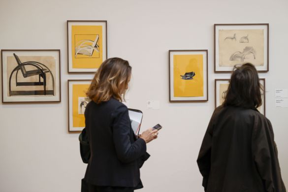 Nestor Basterretxearen erakusketa Bilboko Arte Ederren Museoan. LUIS TEJIDO/ EFE Nestor Basterretxearen erakusketa Bilboko Arte Ederren Museoan. LUIS TEJIDO/ EFE