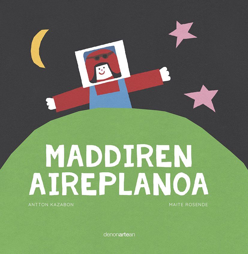 'Maddiren aireplanoa' album ilustratuaren azala. DENONARTEAN