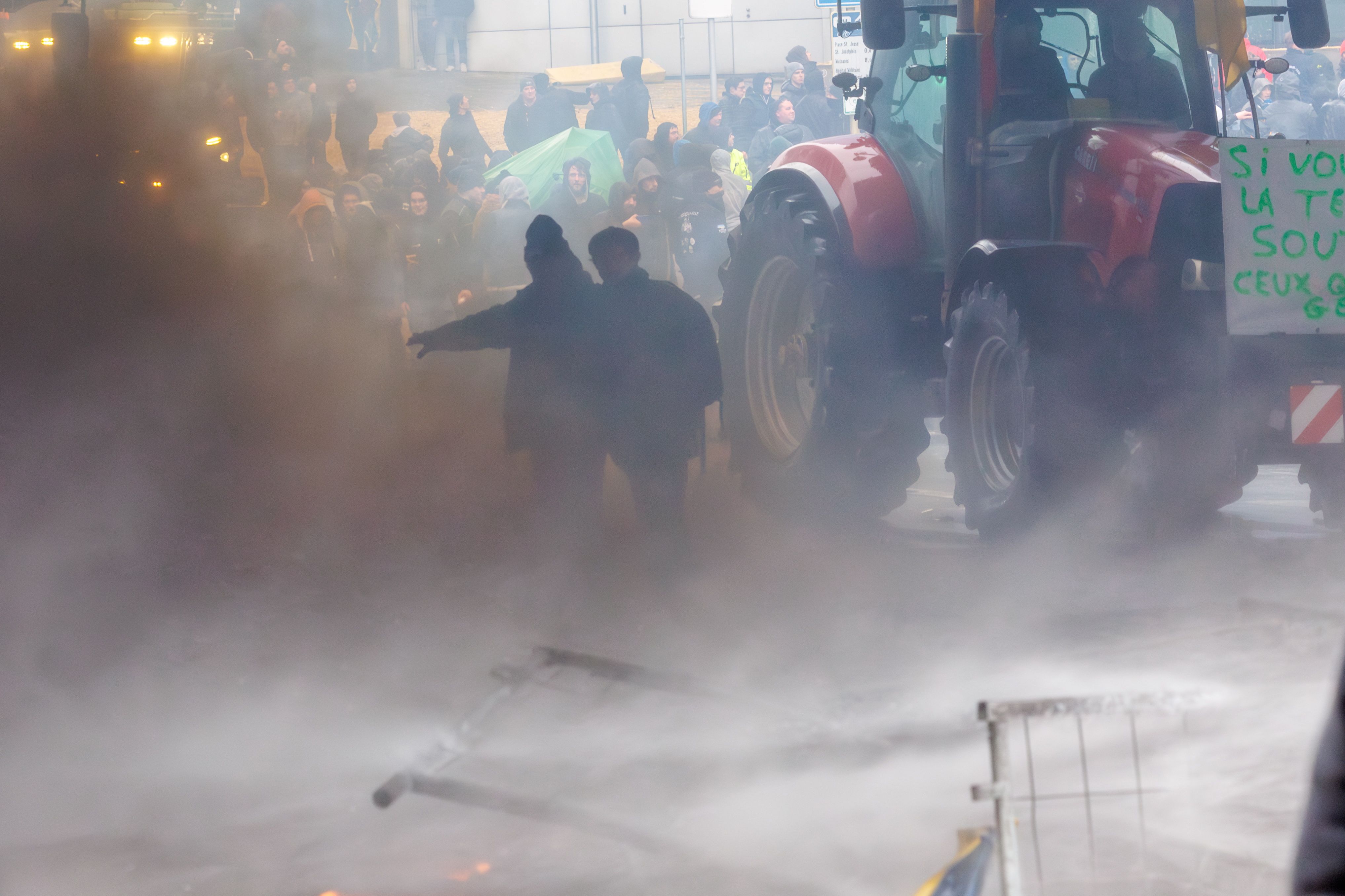 BELGIUM EU FARMERS DEMONSTRATION