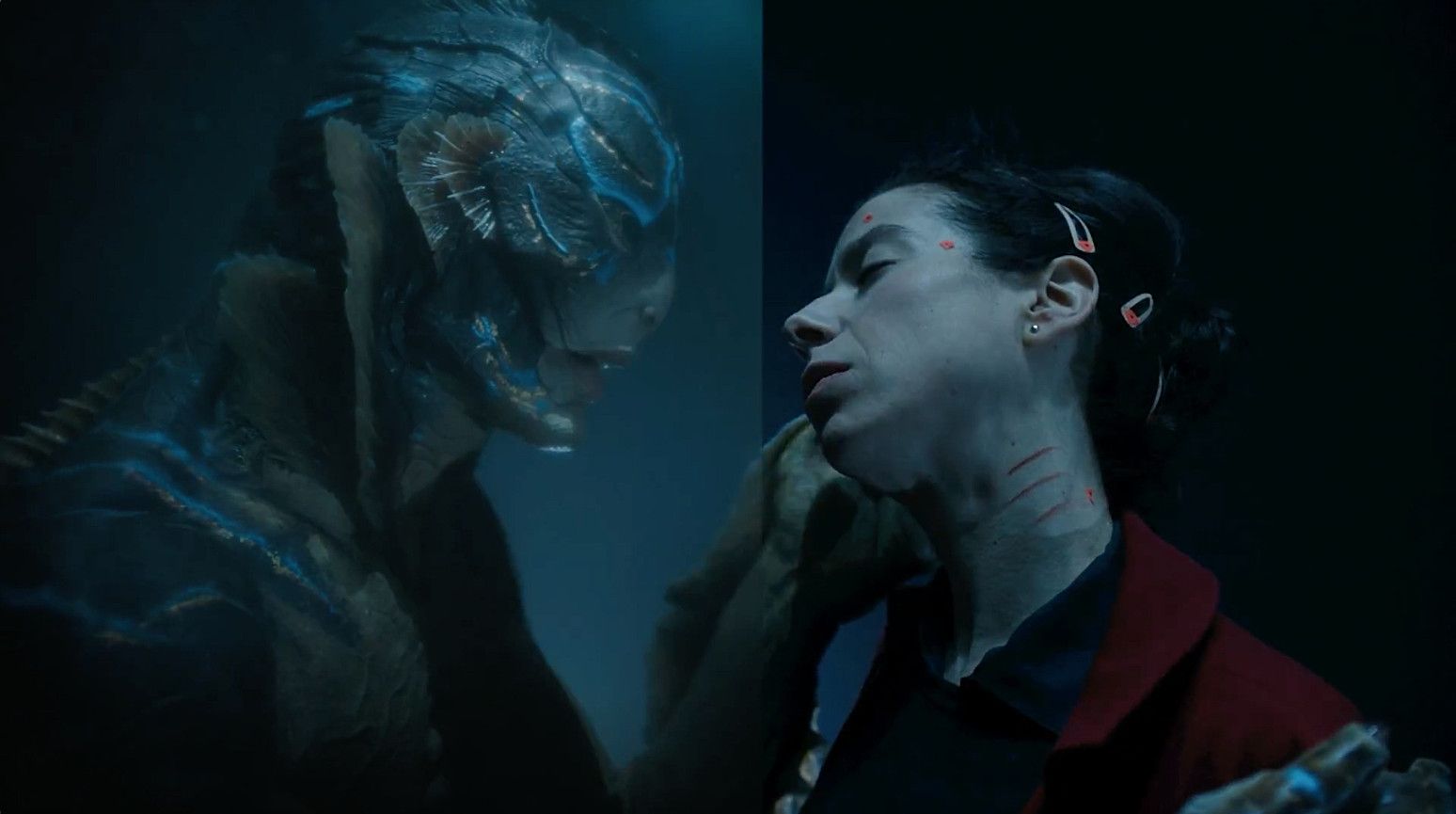 The Shape of Water filmeko irudi bat. BERRIA.