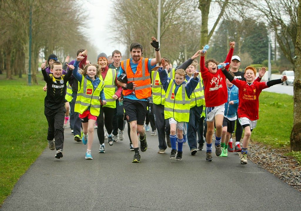 Irlandako Rith lasterketa. 2010etik egiten dute, gaelikoaren alde. KORRIKA