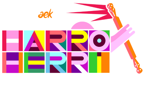 23 korrika ezagutu burua logo