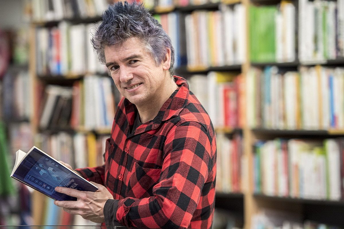 Asel Luzarraga, atzo Donostian, Bioklik nobelaren aurkezpenean. GORKA RUBIO / FOKU. Asel Luzarraga, atzo Donostian, Bioklik nobelaren aurkezpenean. GORKA RUBIO / FOKU.
