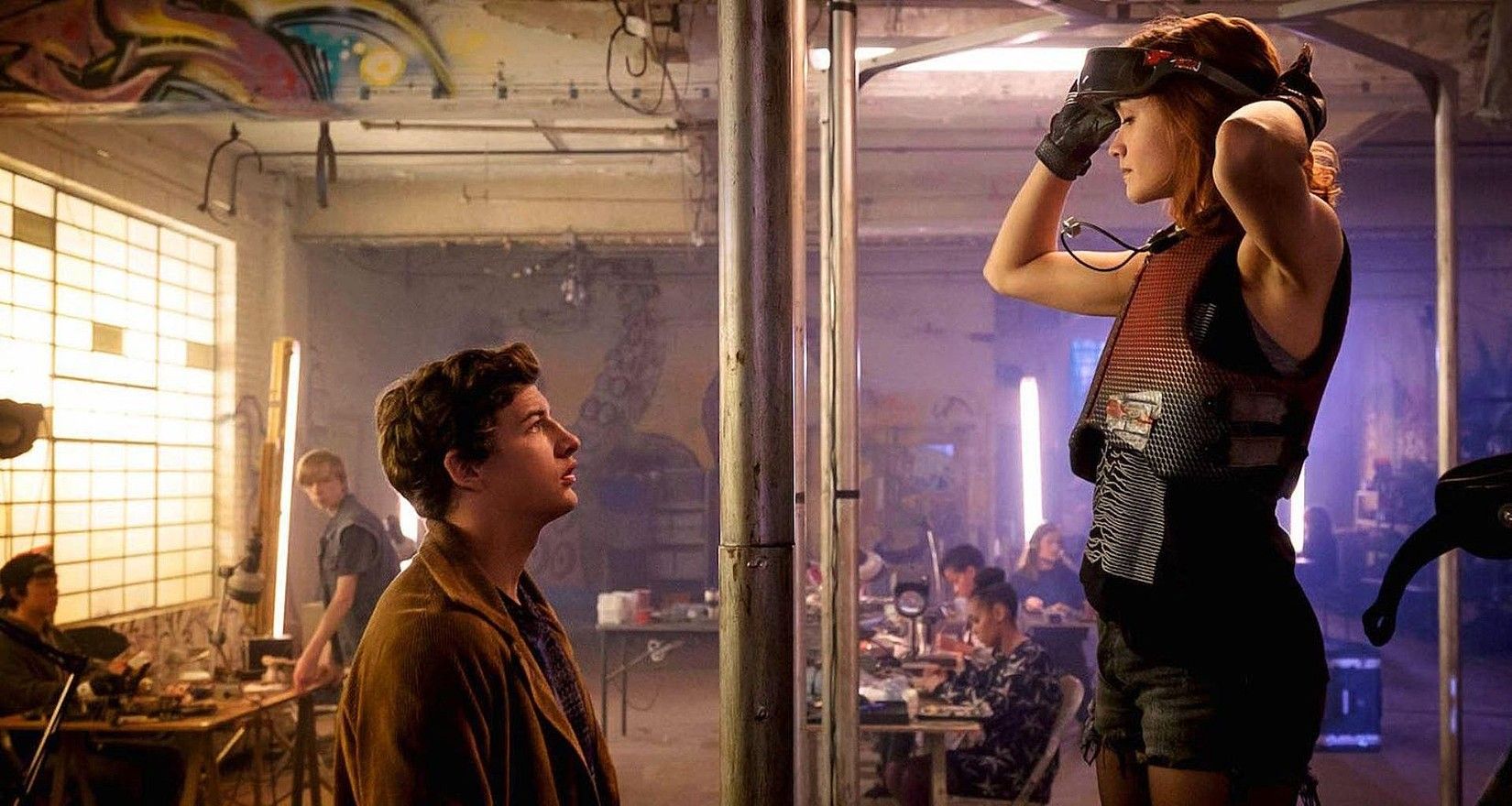 Ready Player One Ernest Clineren eleberrian dago oinarritua; zientzia fikziozko filma da. BERRIA. Ready Player One Ernest Clineren eleberrian dago oinarritua; zientzia fikziozko filma da. BERRIA.