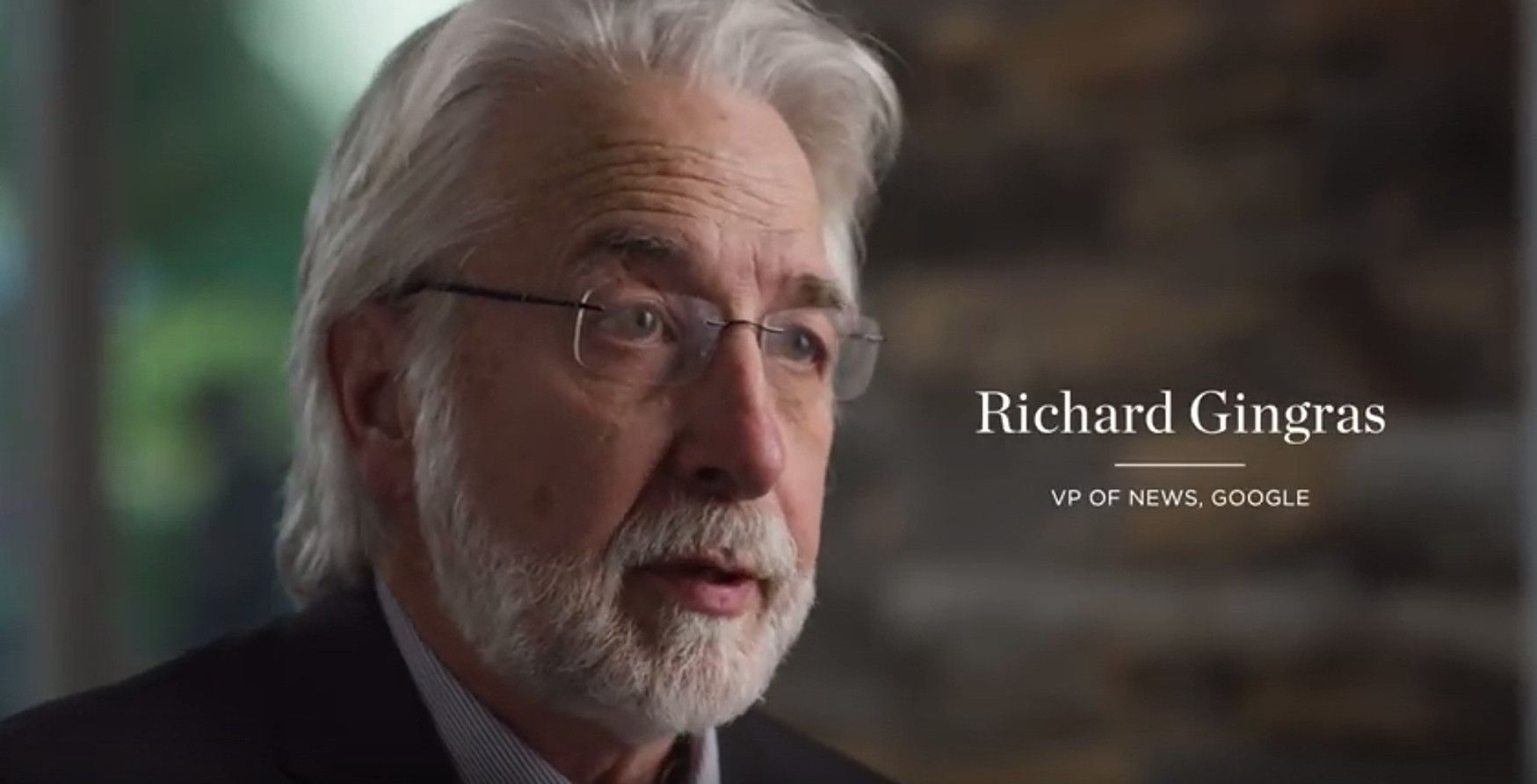 Richard Gingras, Google Newseko zuzendaria. BERRIA. Richard Gingras, Google Newseko zuzendaria. BERRIA.