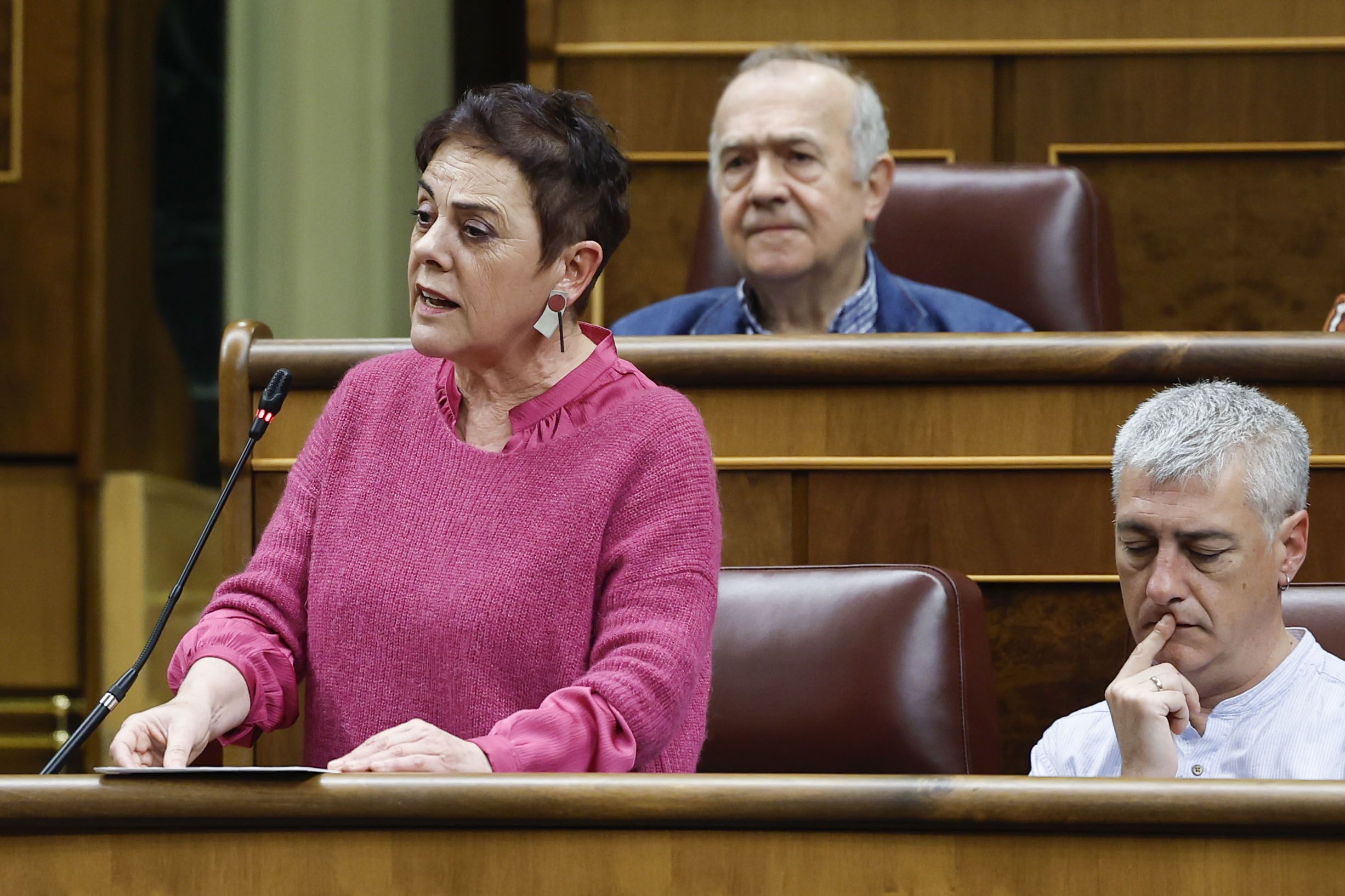 Mertxe Aizpurua, artxiboko irudi batean. CHEMA MOYA / EFE