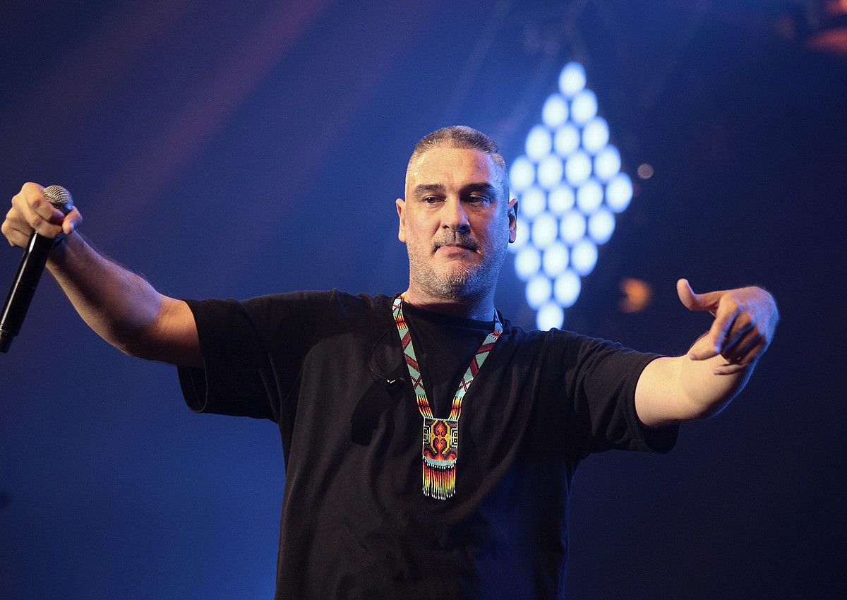 Kase.O rap kantaria Donostian izango da irailean. JAVIER CEBOLLADA / EFE. Kase.O rap kantaria Donostian izango da irailean. JAVIER CEBOLLADA / EFE.