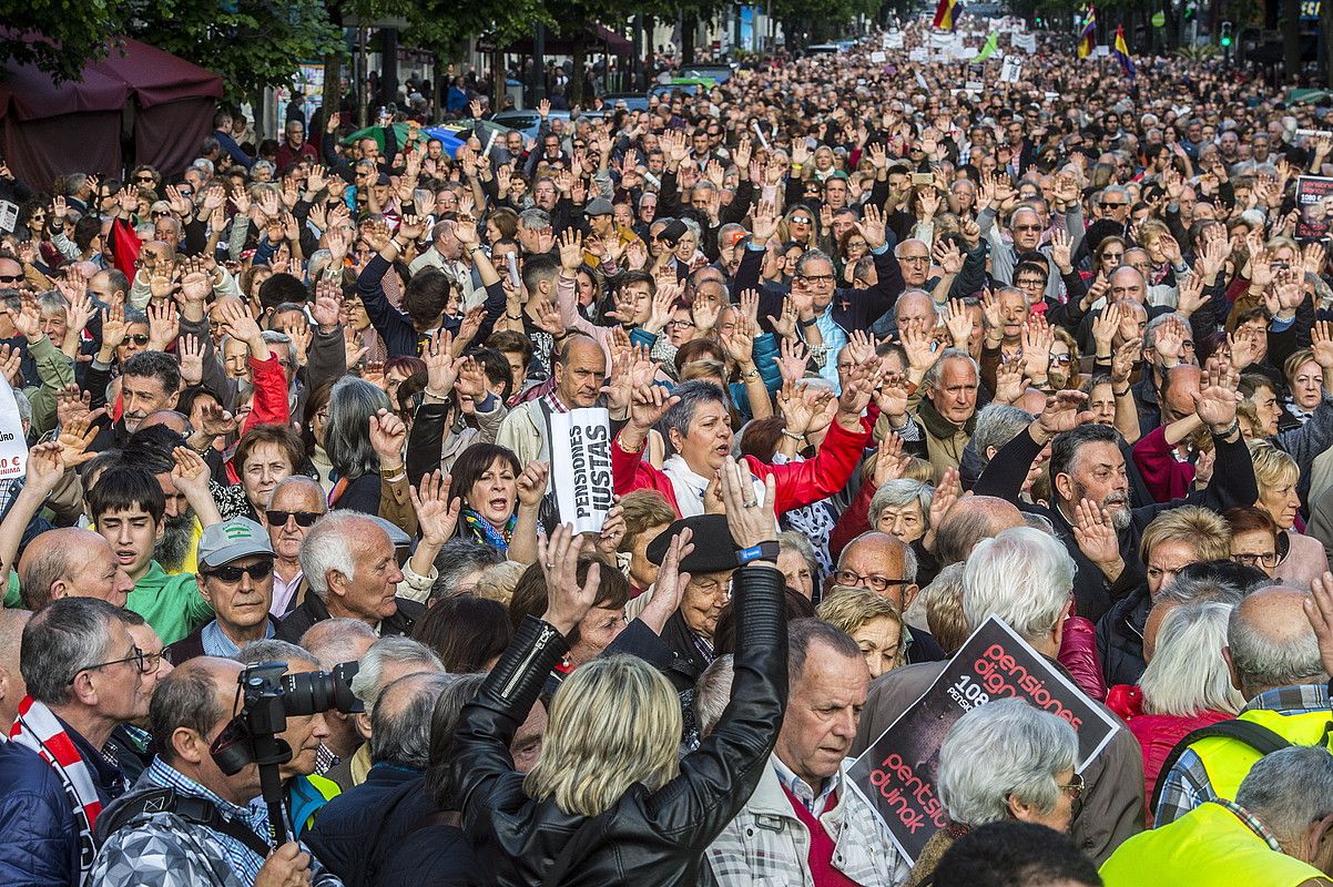 Gasteizko manifestazioa. J. FONTANEDA/ FOKU.