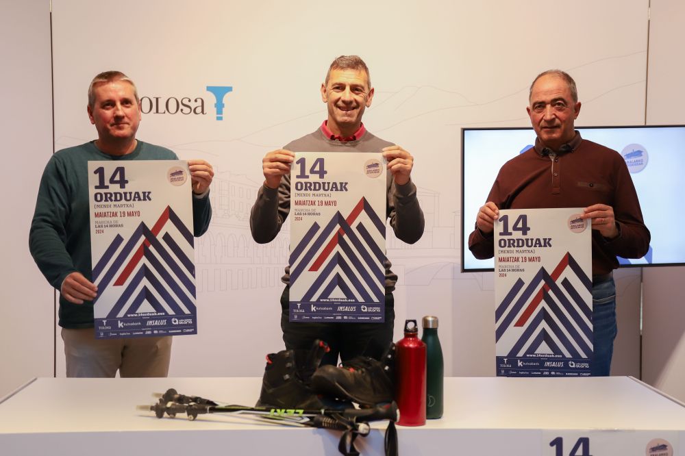 14. Orduko Ibilaldiaren aurkezpena 14. Orduko Ibilaldiaren aurkezpena