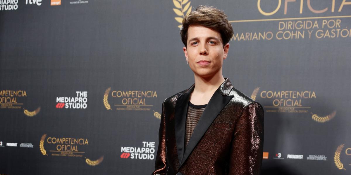 Koldo Olabarri 'Competencia oficial' filmaren estreinaldian, 2022an. JAVIER LIZON / EFE