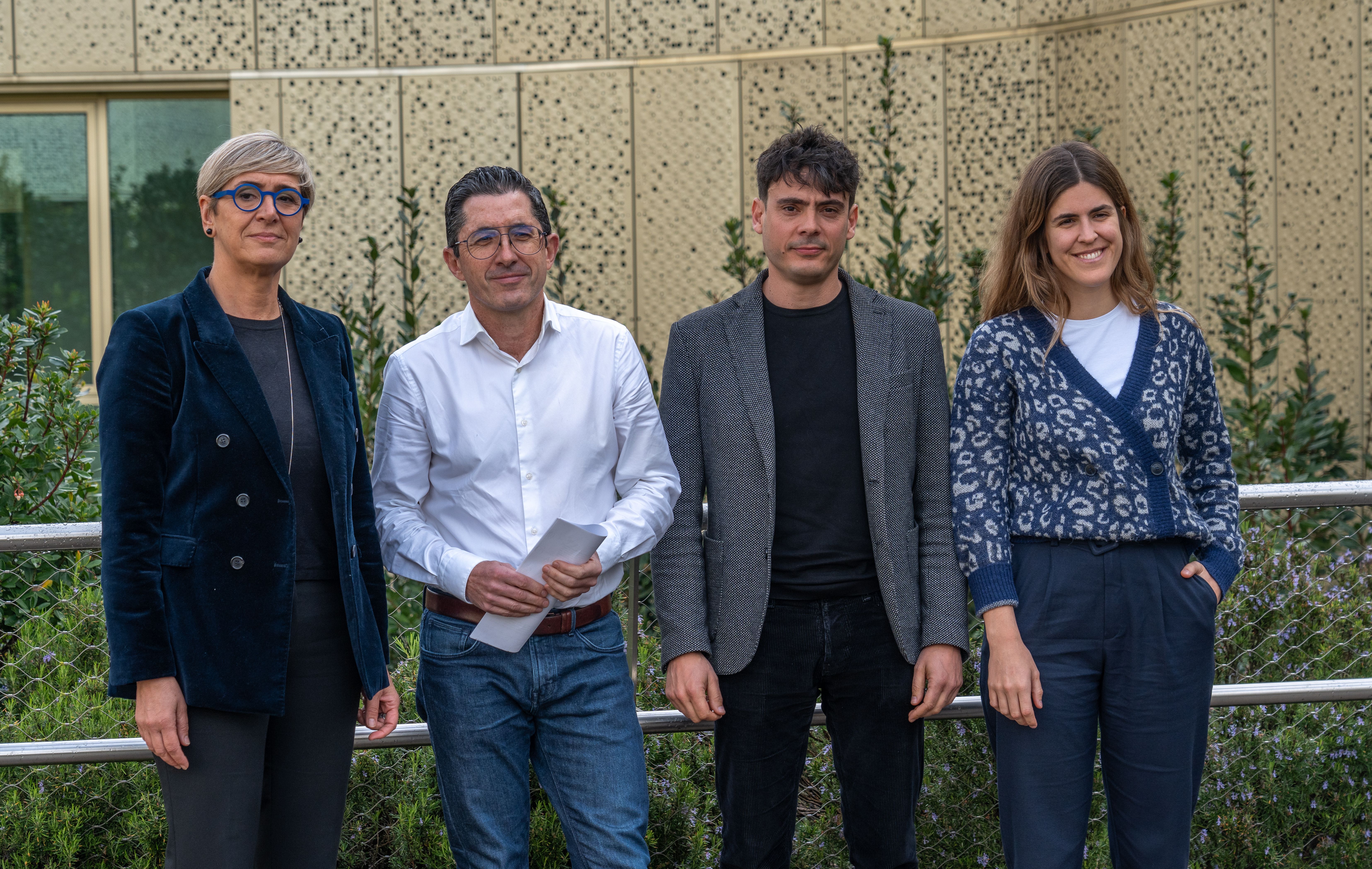 Basque Culinary Centerrek eta arkitektoek GOe proiektua aurkeztu dute, gaur, Donostiako egoitzan. ANDONI CANELLADA / FOKU