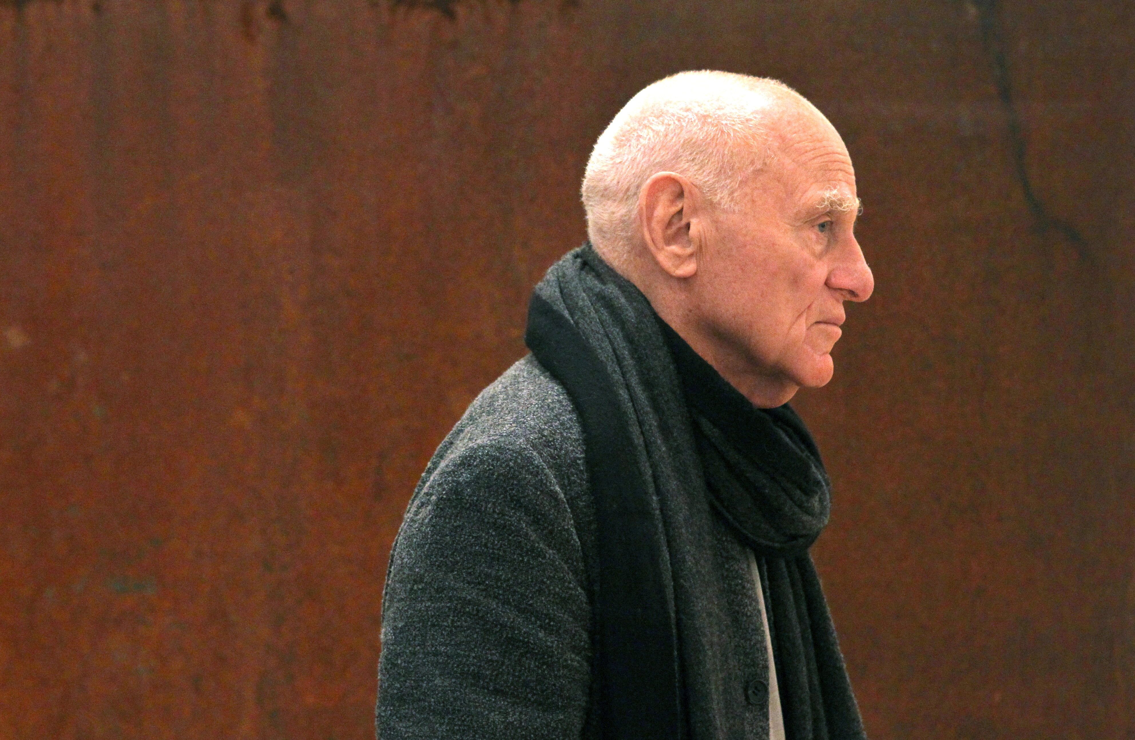 Richard Serra, 2011n, Bilboko Guggenheim museoan. ALFREDO ALDAI / EFE