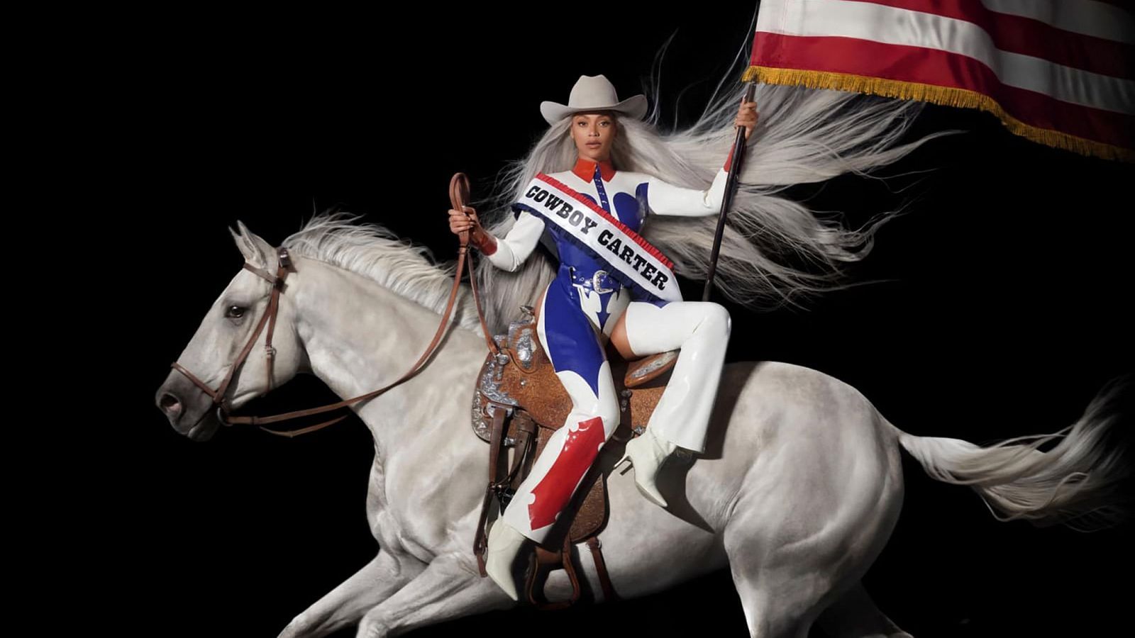 Beyonceren 'Cowboy Carter' diskoaren azala. BERRIA