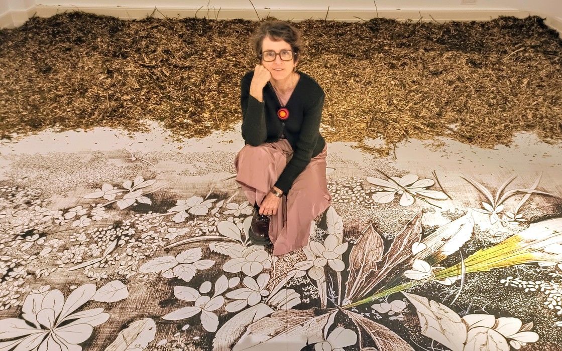 Tatiana Blanque Donostian, Cristina Enea fundazioan duen erakusketan. BERRIA